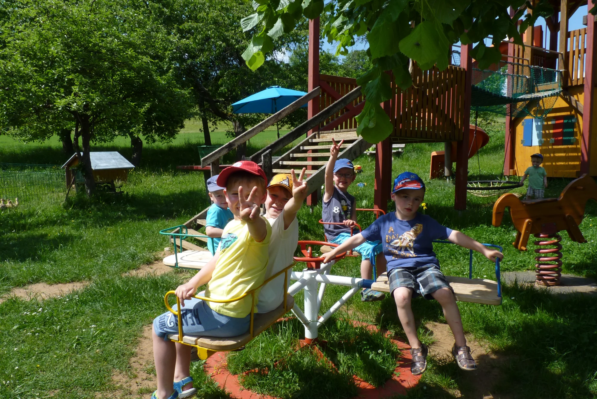 Spielplatz - Nutzung Ferienhof Lochau